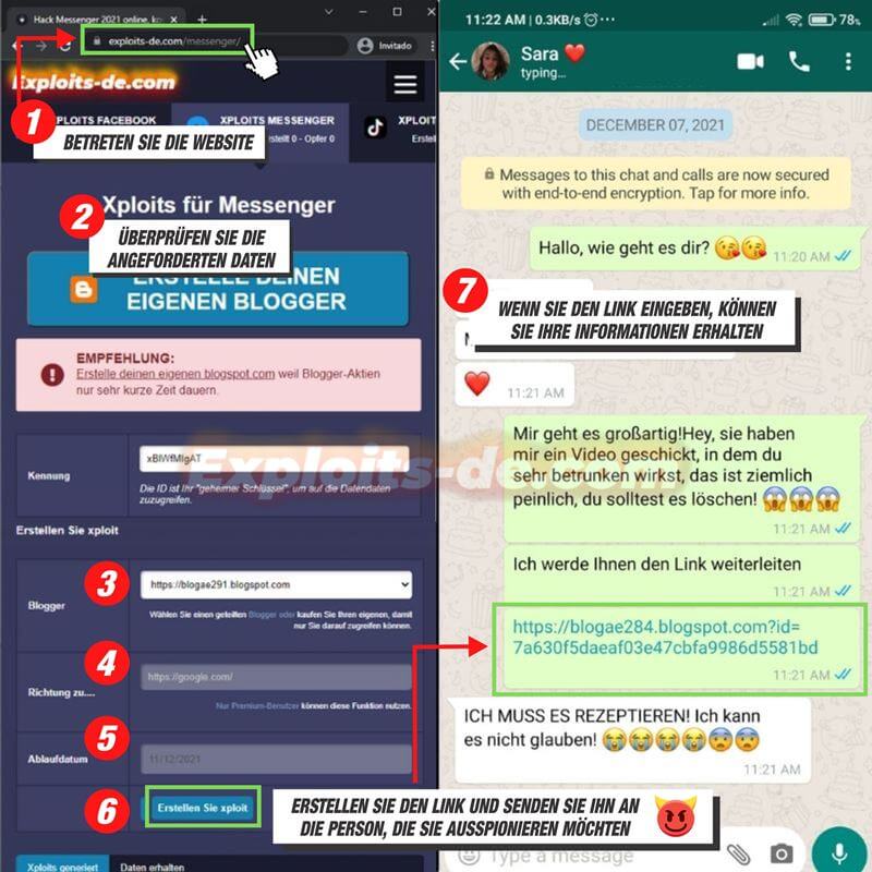 Messenger einfach hacken