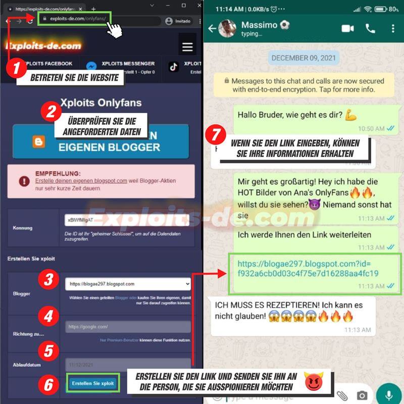 schritt1 um onlyfans zu hacken