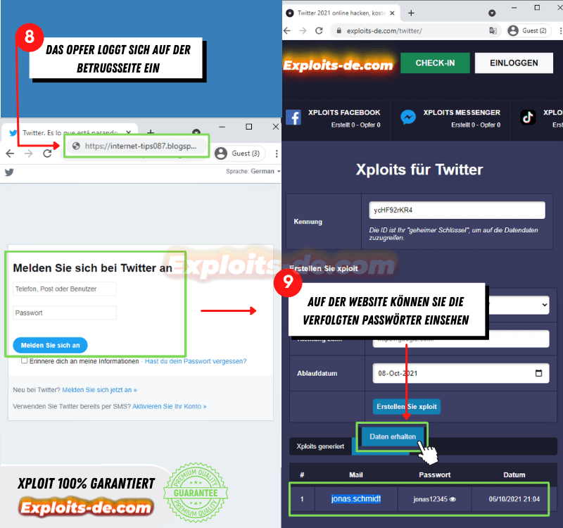 Twitter hacken kostenlos keine Umfrage